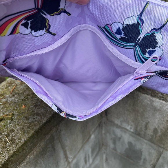 NWTO Vera Bradley lavendar butterfly print crossbody - Picture 3 of 7